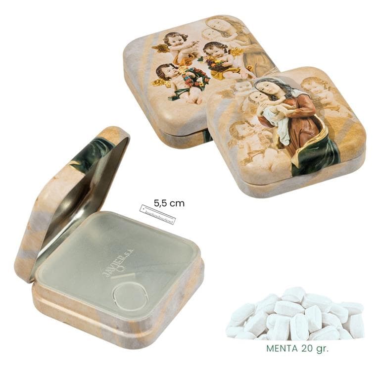 Mints Virgen con Niño Menta