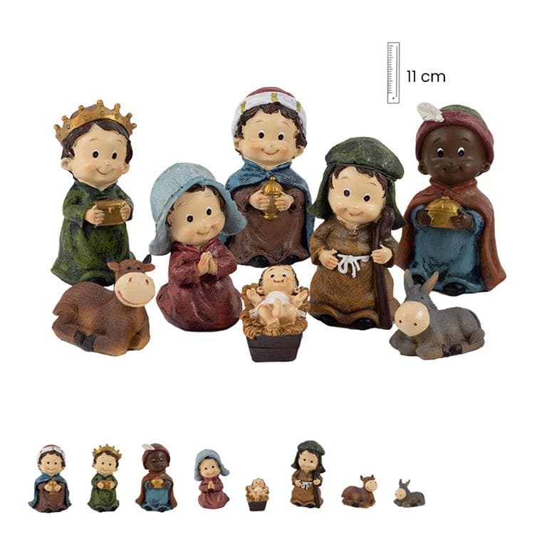 Misterio Infantil 8 piezas 11 cm