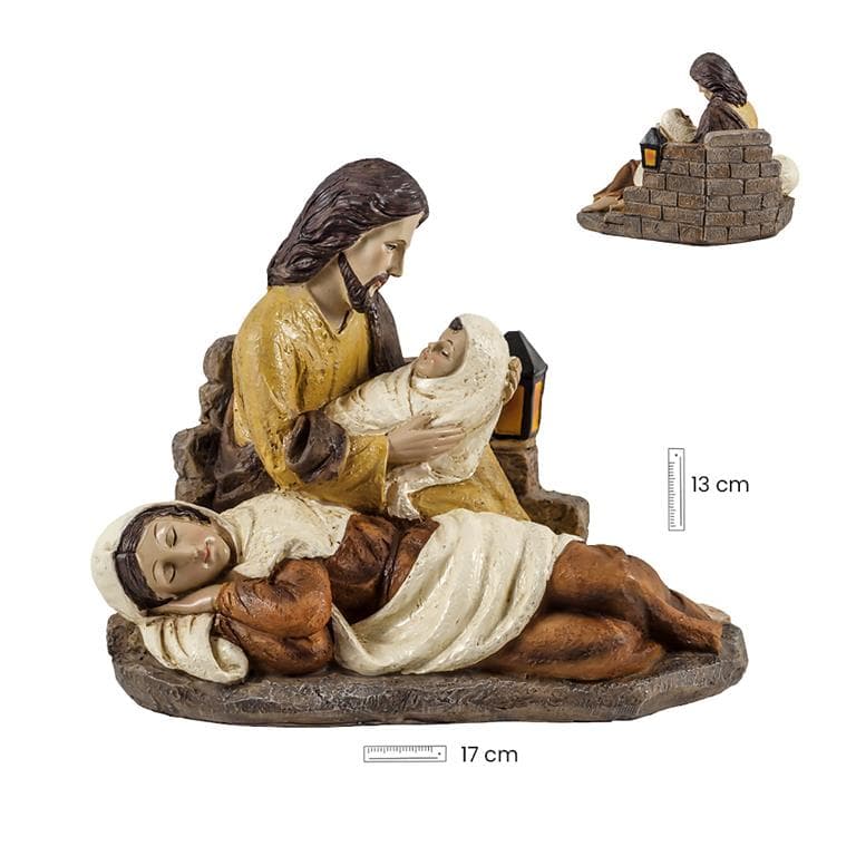 Misterio 1 pieza Virgen Dormida 15 cm