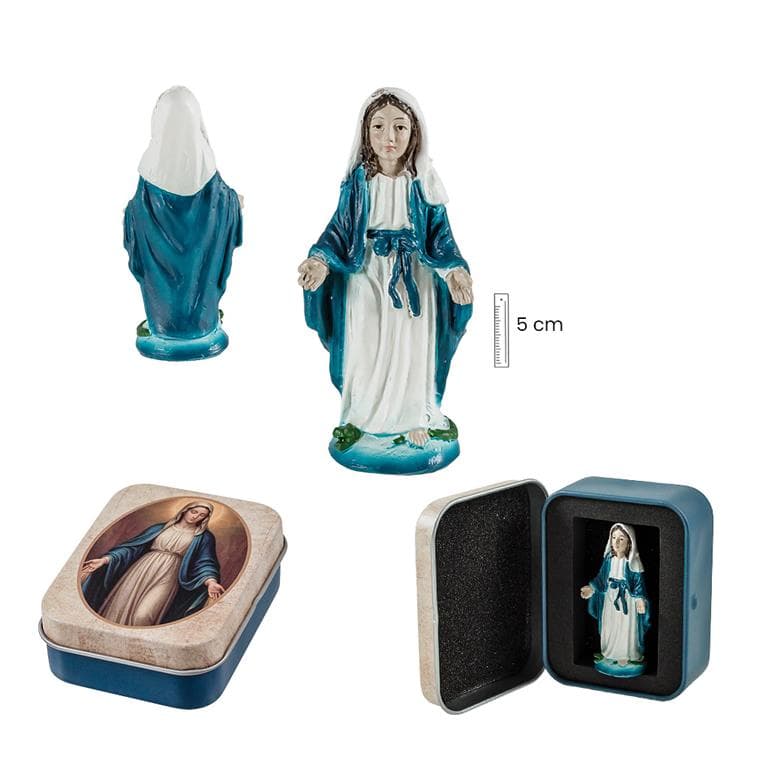 Virgen Milagrosa 5 cm en Lata