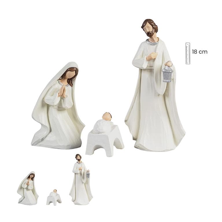 Misterio 3 piezas 19 cm Crema