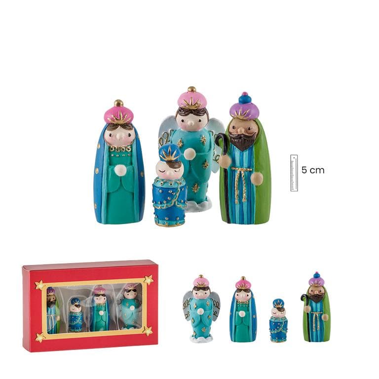 Misterio 4 piezas 4,5 cm Color Infantil