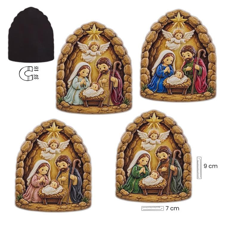 Imán Misterio Infantil Ángel Color 4 surtidos