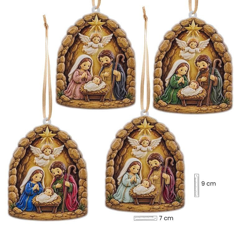 Colgante Misterio Infantil Ángel Color 4 surtidos