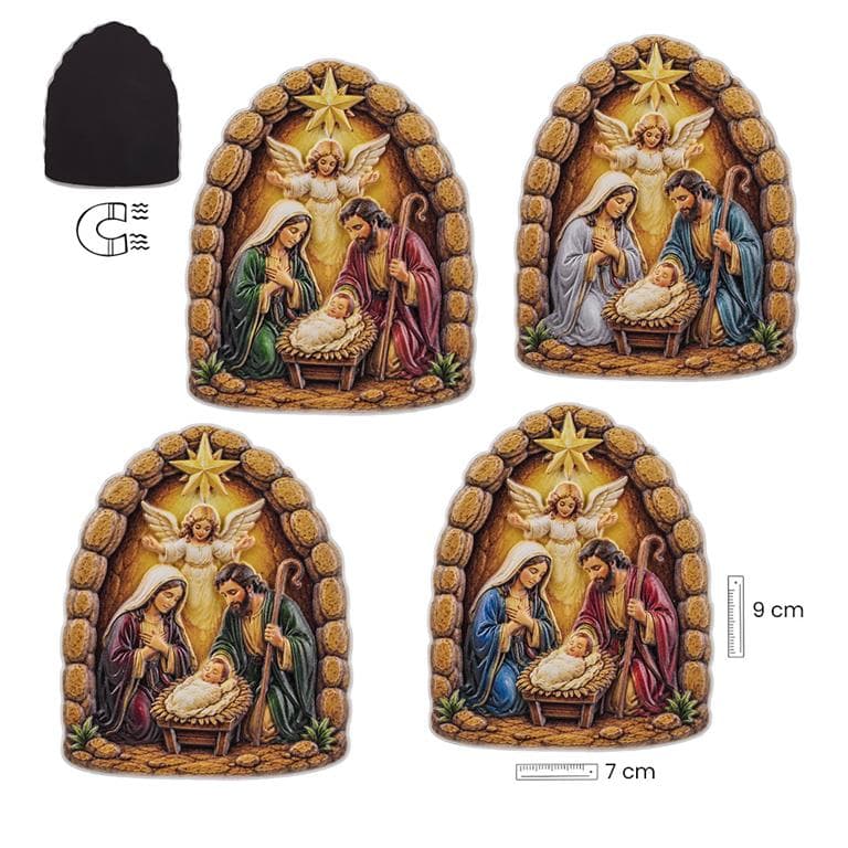 Imán Misterio Ángel Color 4 surtidos