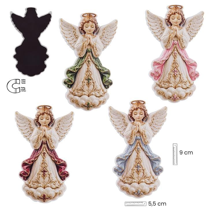 Imán Ángel Color 4 surtidos