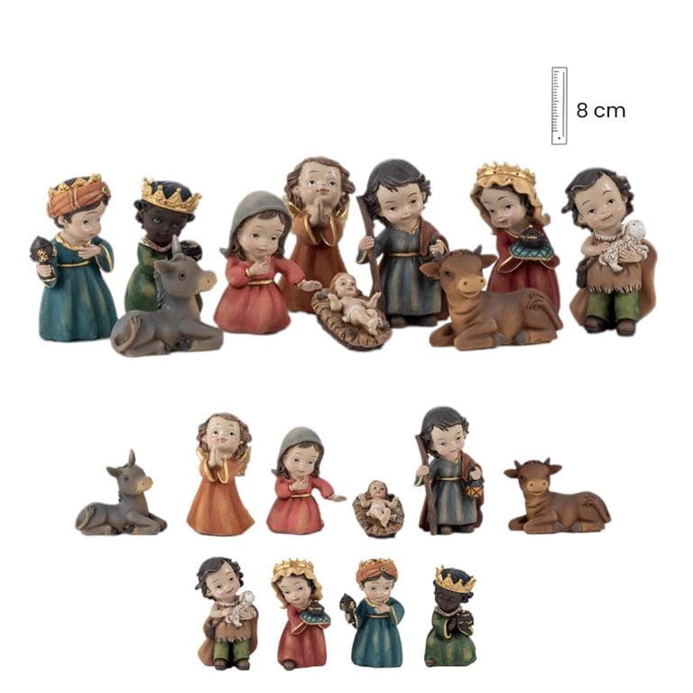 Misterio Infantil 8 cm 10 piezas