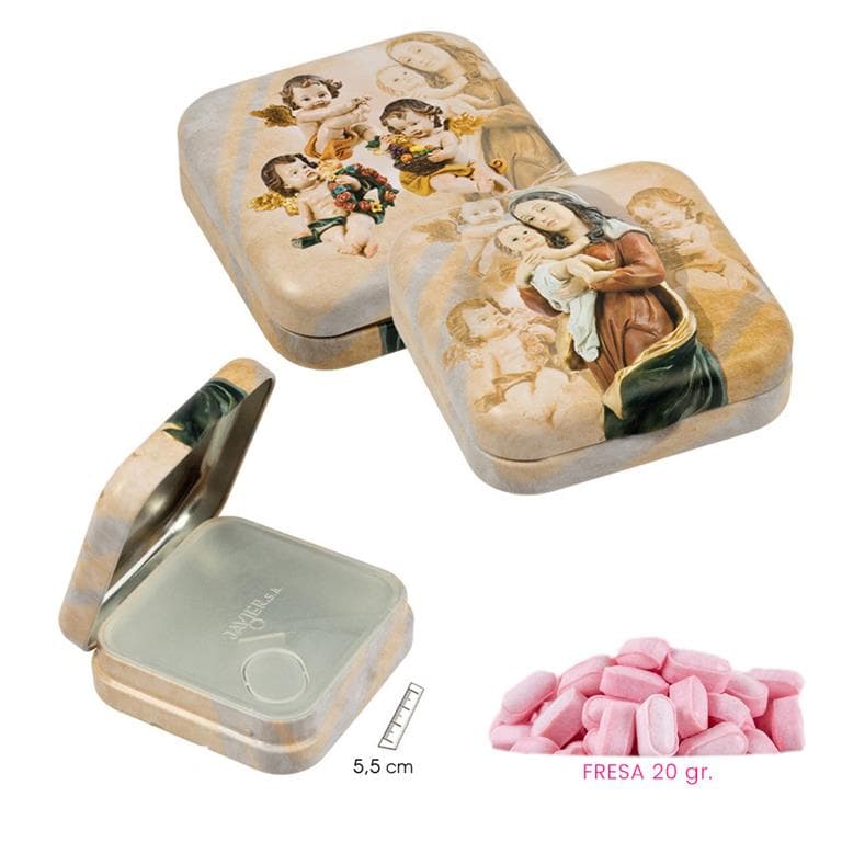 Mints Virgen con Niño Fresa