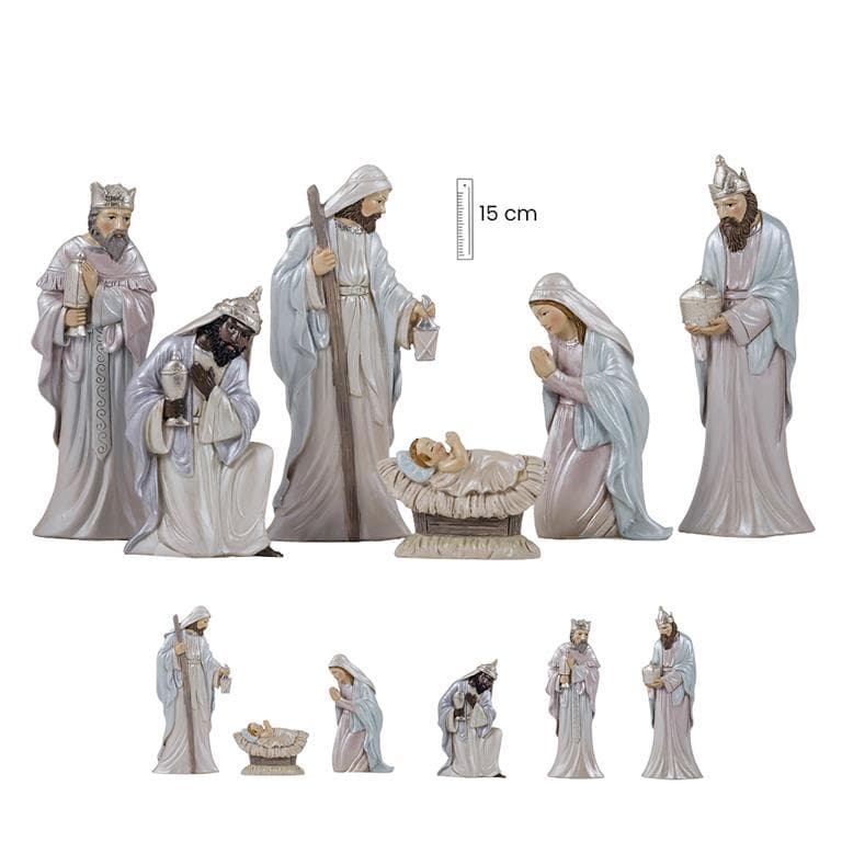 Misterio 6 piezas Pastel 15 cm