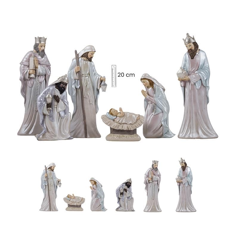 Misterio 6 piezas Pastel 23 cm