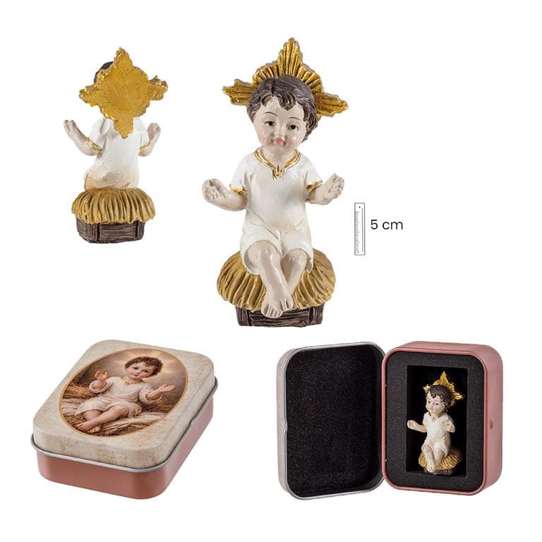 Niño Jesús 5 cm en Lata